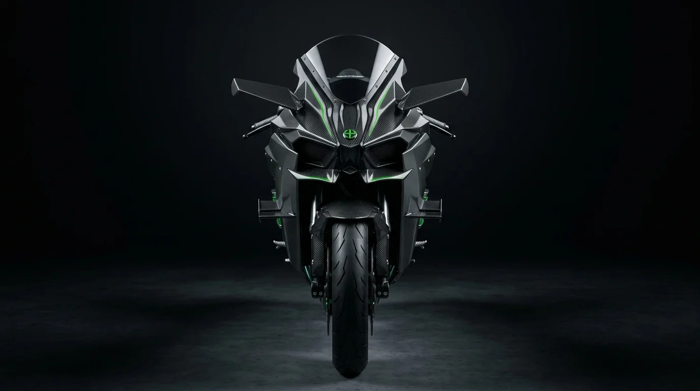 Kawasaki Ninja H2R Front View
